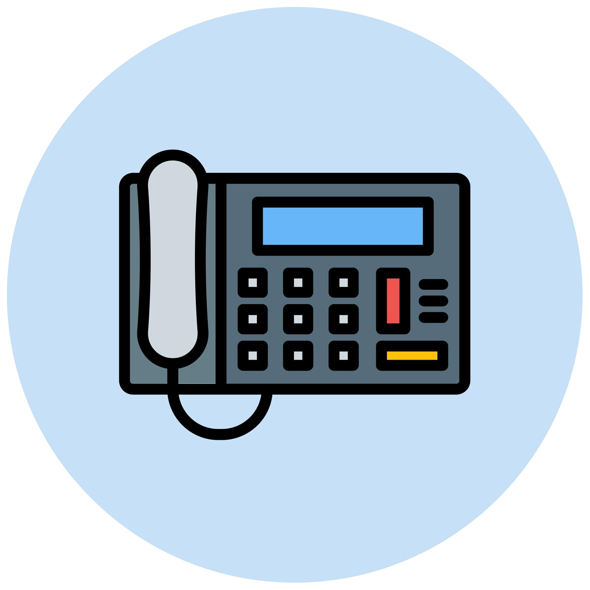 telefon-ikonen-vektorbild-kann-fuer-retro-verwendet-werden Telefonanlage